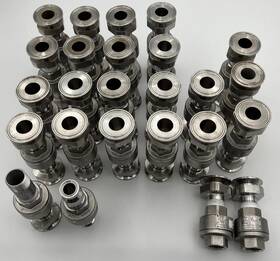 Lv21 Tlv Thermostatic Ss Steam Trap 3/4 With Adapters 316 Stainless Lot Of 25