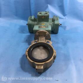 842t-3y-100a Tomoe Butterfly Valve Rubber Seated Ansi 150 Lb Usip