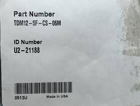 Tdm12-5f-cs-06m Transducers Direct