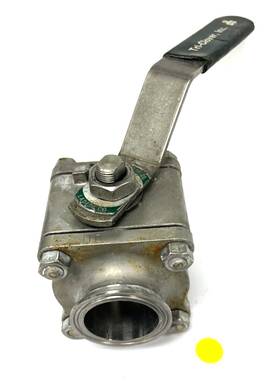 2001-373 Tri Clover Tri-clover Ball Valve 1-7/8 Inch Bore Steel Od 2-1/2 Oal 5