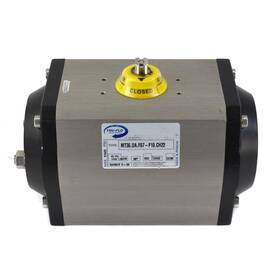Mt36.da.f07-f10.ch22 Tru-flo Aluminum Pneumatic Actuator 80psi 1600 Inch Lbs 90