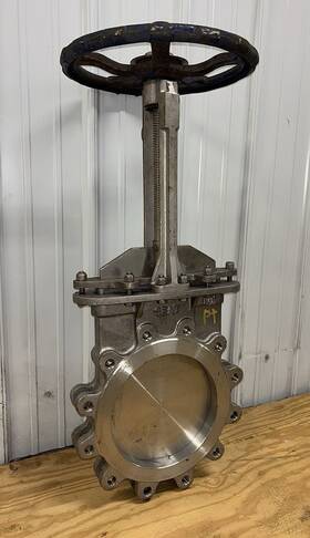 Trueline 10 -150 Knife Gate Valve Hand Wheel Operated