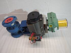 Cy2-fs-150 Trueline Ball Valve 1 1/2 Inch Flanged Bettis Rpc1000 Actuator Proconex Nos