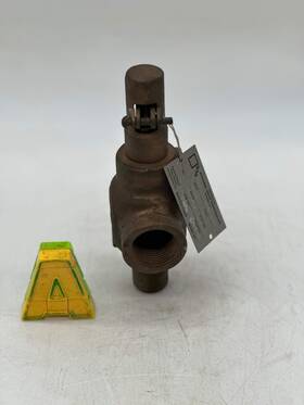 550-so Txt Texsteam Relief Valve 874 Scfm 220 Psi 3/4 Inch X 1 Refurbished