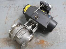 F79u-036stc Tyco Dn80 Single Acting Actuator Ball Valve 3 Inch 316ss R/f T166143