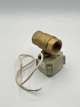 A20-t25-b2-b U.s. Solid 2 Wire Motorized Ball Valve 1 Inch Stainless Steel With Full Port 9-24v