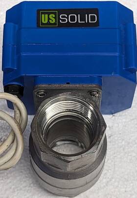 Uss-msv00006 U.s. Solid Us 1 Inch Npt Stainless Motorized Ball Valve #msv00006 9-24v Dc
