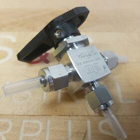 Ss-sbcvu-04t Uni-lok Bi-directional Valve 4.8mm/.187 Inch 3000 Psi 206 Bar - Used