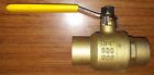 Usa1259201 Boston Valve New Full Port Forged Brass Ball Wog Solder