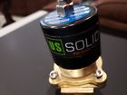 Uss2-00014 Npt Brass Electric Solenoid Valve Ac Normally Closed Nbr Solid