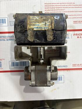 Wm4sr V. C. I. Of America C.n.i. 1 Inch Ball Valve And Actuator