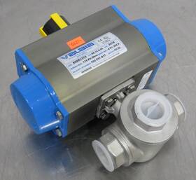 82sr1375 Valbia T196524 Spring Return Pneumatic Actuator With 3-way Valve