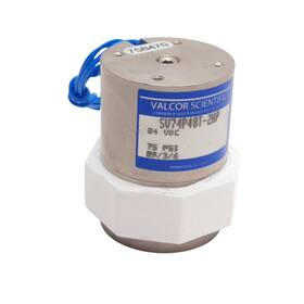 Sv74p48t-2hp Valcor Scientific 2-way N/c Diaphragm Isolation Valve 75psi 24vdc