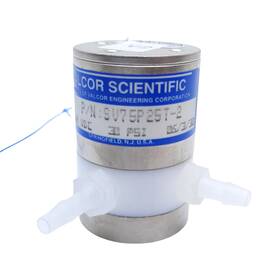 Sv75p25t-2 Valcor Scientific Solenoid Valve 3-way 58 L 28in-hg To 30psi 24vdc