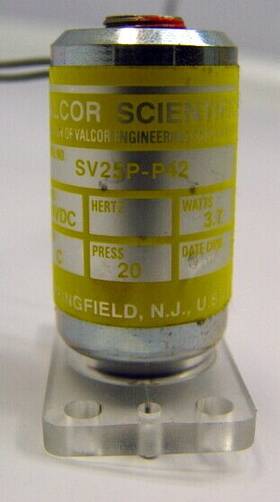 Sv25p-p42 Valcor Isolated Solenoid Valve 24vdc