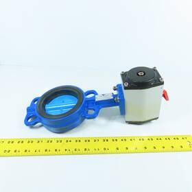 Rp52da Value 4 Inch Butterfly Valve 200psi With Pneumatic Actuator