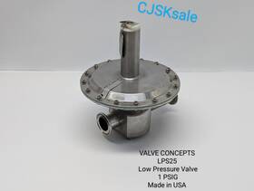 Lps25 Valve Concepts Low Pressure 1 Psig Made In Usa Used