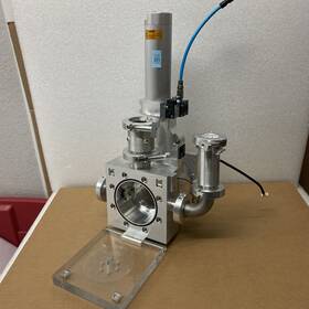 12138-pa44-0001 Vat 12138-pa44-0001/0045 Vacuum Gate Valve With 3 Way 6 Inch Chamber And Scare Flang