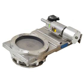 64050-pe28-0003 Vat 64050-pe28-0003/0026 12.5 Inch Opening Stainless Gate Valve Contaminated As/is B