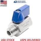 Vbsm2-025 Stainless Steel Mini Ball Valve Fxm Female To Male Npt