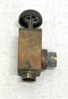 2090-000-03 Veeco Fr 150 S High Vacuum Valve Flow Control Adjustable 244f