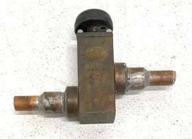 2270-000-03 Veeco Fl 100 S Brass High Vacuum Valve Flow Control Adjustable 248g
