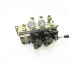 71-1472-00 Vektek 0116 1813 3x4 Manual Hydraulic 3-valve Manifold Assembly Lever/handle