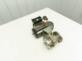 01413-sse Velan 2 Inch 150 Stainless Ball Valve Flowserve Automax Pneumatic Actuator