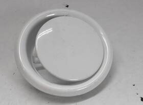 Vents 823016227386 Air Disc Valve Diffuser Plastic 7 Inch X 9 10 Am 150 Vrf White