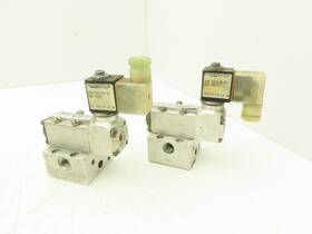 Ksg-4332-6k-hc-38c Versa 48vdc Directional Pneumatic Valve 50-175psi Lot Of 2