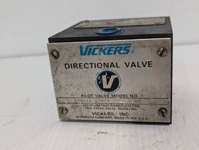 879249 Vickers Dg4s4 012a B 60 Pilot Valve As Pictured - Free Shipping