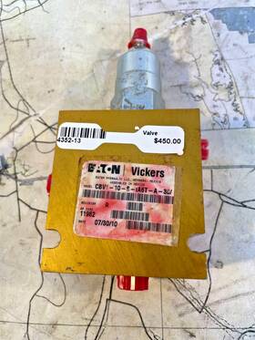 Cbv1-10-s-na6t-a-30 Vickers Cbv1-10-s-na6t-a-30/ Counter Balance Valve 26-01p Rev 6 128 Cbv1 Hk-b Ap