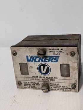 Pbdg494l Vickers F3 012a B60 Insta-plug Directional Valve As Pictured