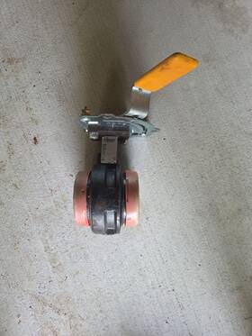 V030761st2 Victaulic 3 Inch Butterfly Valve 300 Psi Seat T 300ms