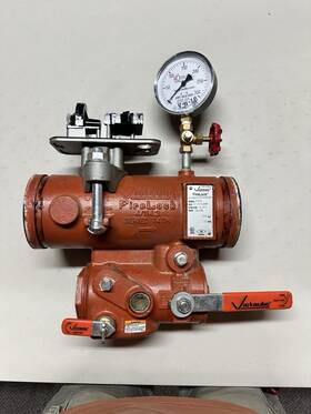 V040747pfsu0560 Victaulic Firelock Series 747m Zone Control Riser Size 4 Inch 114.3mm 300 Psi 20 Bar