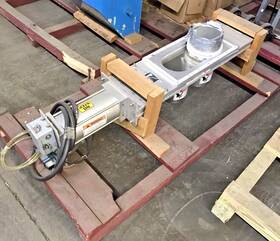 T8-2ssy-fs1-mg Vortex Divertegate Valve 8 Inch With Dac60acm Pneumatic Cylinder 250psi