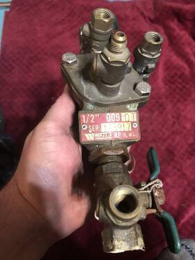 148917 Watts 009 Quart 1/2 Inch Backflow Preventer