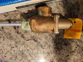 0163720 Watts 40xl-4 Used 40 Temperature Pressure Safety Relief Valve 1 Inch 40xl 4 125 Psi
