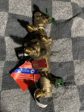 Lf009m3qt-fs Watts 88004111 3/4 Inch Reduced Pressure Zone Backflow Preventer Assembly Used