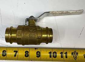 Lffbv-3-press-m1 Watts 1 Inch Brass Ball Valve Press Connections Lead Free Full Port