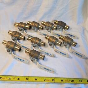 Lfm-760 Watts 3/4in Brass Manual Ball Valve Npt 400 Wog 125 Wsp Water