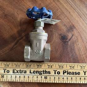 0770050 Watts Regulator Valve 1 Inch Gate Wgv Brass Ips Threaded See Pics 200 Wow
