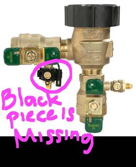 T388002 Watts 800m4- Quart Series 1 Inch Bronze Anti-siphon Pressure Backflow Preventer