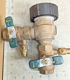 800m4fr Watts T388015 1 Inch Freeze-resistant Pressure Vacuum Breaker Used Z4b6