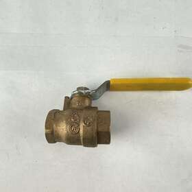 Wog600 Watts 3/4 Inch Iron Pipe Threaded Ball Valve Brass No Soldier
