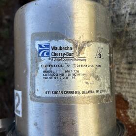 M67-720 Waukesha Cherry-burrell M67 Sanitary Valve 2.0 Inch Tri-clamp Air-actuated T-body Series 67