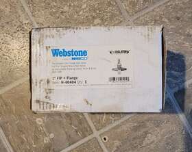 H-40404hv Webstone H-40404 Full Port Uni-flange Ball Valve Brass 1 Inch Fip