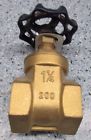 Wgv-1 Watts Nos Each Bronze Gate Valve Wog Nrs 098268090673