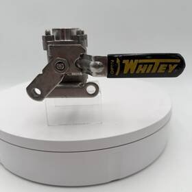 Ss-63tf8 Whitey 1/2 Inch Npt Stainless Threaded Ball Valve With Lock Out Free Shipping