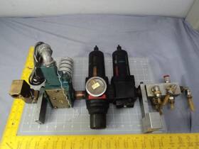 T12598 Wilkerson Mac F28-06 4 130b Modular Air Line Filter Valve Assembly
